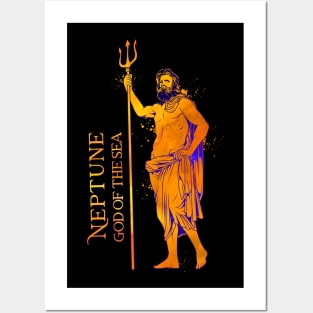 God of the Sea - Neptune Posters and Art